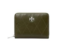 Tory Burch - Piccolo Portafoglio Zip-Around Charlie Trapuntato - - Accessories - Donna - Verde - ONE SIZE