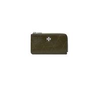 TORY BURCH Portacarte CHARLIE oliva