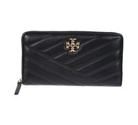Tory Burch - Portafoglio Trapuntato in Pelle con Chiusura a Zip - - Accessories - Donna - Nero - ONE SIZE