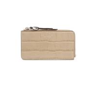Tory Burch - Romy Portacarte Zip con Effetto Coccodrillo - - Accessories - Donna - Beige - ONE SIZE
