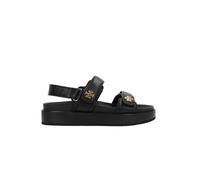 Tory Burch - Sandali Bassi in Pelle Nera - - Shoes - Donna - Nero - 38 1/2 EU
