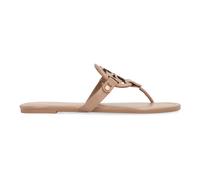 Tory Burch - Sandali infradito Miller in pelle - - Shoes - Donna - Beige - 37 EU