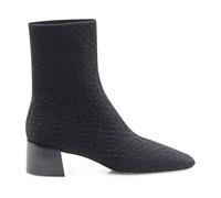 Tory Burch, ,Shoes ,Donna ,Nero ,36 EU T Monogram Stretch Ankle Boot