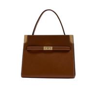 Tory Burch - Small Lee Radziwill Double Bag - - Bags - Donna - Marrone - ONE SIZE