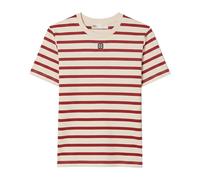 Tory Burch - Striped Cotton T-Shirt - - Tops - Donna - Multicolore - S