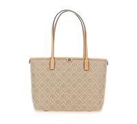 Tory Burch - T Monogram Small Zip Tote - - Bags - Donna - Beige - ONE SIZE