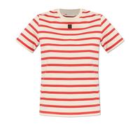 Tory Burch - T-shirt in Cotone a Righe - - Tops - Donna - Rosso - L