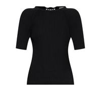 Tory Burch - Top con fiocco sul retro - - Tops - Donna - Nero - M