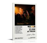 Tory Lanez - Poster su tela, motivo: album Alone At Prom (Alone At Prom Alone), poster artistico da parete per soggiorno, 20 x 30 cm, con cornice