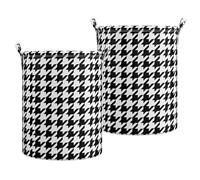 Torytoe cesto portabiancheria, 2 pezzi impermeabile cesto biancheria pieghevole cesta panni sporchi con maniglia per camera da letto, bagno, soggiorno, camera dei bambini, 35X43 (A)