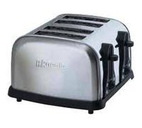 TOS14 Tostapane per Toast a 4 - 6 livelli di cottura 1700W Toaster H.Koenig Inox