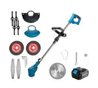 Tosaerba A Batteria 21V Tagliaerba Elettrico Portatile Tagliaerba A Lunghezza Regolabile Attrezzi Da Giardino For Uso Domestico For Batteria Da 18V Potatura Efficiente(One big battery)