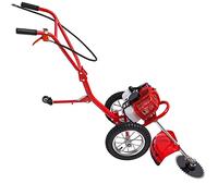 Tosaerba a benzina, 2 in 1, 49 CCM Walk-Behind, a benzina, multifunzione, piccolo erbacce scarificatore, per giardini domestici, giardini