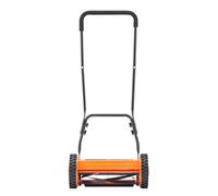 Tosaerba a Spinta Manuale Larghezza Taglio 400mm Altezza Regolabile Prato