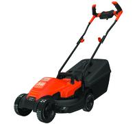 Black & Decker BEMW451BH-QS tagliaerba Tagliaerba a spinta AC Nero, Arancione