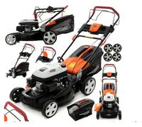 TOSAERBA BENZINA CON TRASMISSIONE TRASMISSIONE A RUOTE 51CM 6,62 KW 9CV