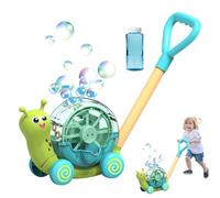 Tosaerba con soffiatore a bolle | Macchina elettrica per bolle a forma di lumaca | Divertente giocattolo da giardinaggio con soffiatore di, giochi di società, regali di compleanno per bambini, g