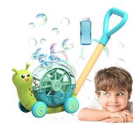 Tosaerba con soffiatore a bolle, Spingere Giocattoli per Bambini, Bubble Machine Gardening Push Toys, Bubble Blower Maker per giochi di società, Walker per attività per bambini, giocattoli all'aperto