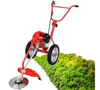 Tosaerba e decespugliatore a gas, design a spinta manuale per una manutenzione efficiente del giardino e del cortile