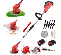 Tosaerba elettrico 21V Palmare 850W Tagliaerba Tagliaerba Lunghezza regolabile con batteria Potatura elettrica da giardino a batteria