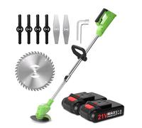 Tosaerba Elettrico Da 21 V, Tagliabordi A Batteria Ricaricabile, Con Sgancio Automatico, Portatile, For Uso Domestico, Da Giardino, For La Casa Potatura Efficiente