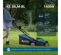 Tosaerba elettrico KS 38LM-BL