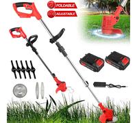 Tosaerba elettrico portatile ricaricabile regolabile pieghevole decespugliatore da giardino utensile elettrico domestico per batteria Makita 21V