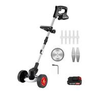 Tosaerba Elettrico Senza Fili Da 650 W, Trimmer Pieghevole Regolabile, Utensile Elettrico For Potatura E Taglio Efficiente Del Giardino, For Batteria Da 18 V Potatura Efficiente(With 1X24V Battery)
