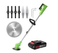 Tosaerba Elettrico Tagliaerba A Batteria Ricaricabile Tagliaerba A Rilascio Automatico For Uso Domestico Giardino Macchina For La Rifinitura Domestica For Giardinaggio Potatura Efficiente(1 battery)