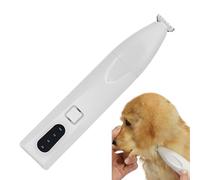 Tosaerba per cani - tosaerba per gatti governare | basso rumore con luce LED, accessorio multifunzione per la cura quotidiana a casa e in viaggio