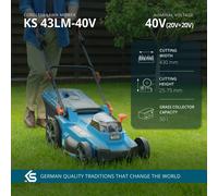 Tosaerba senza fili KS 43LM-40V