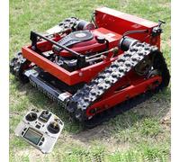 Tosaerba telecomandato 7,5 HP, benzina a 4 tempi, design cingolato, diserbo rapido, supporto pendenza 45°, larghezza di taglio 550 mm, altezza regolabile 10-180 mm