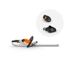 Tosasiepi STIHL HSA 30 SET completo di batteria AS2 e caricabatteria AL1