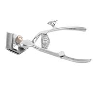 Tosatore Manuale per Chioma Vintage in Acciaio Inox Argento