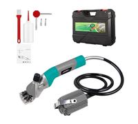 Tosatrice Elettrica For Pecore E Capre Con Albero Flessibile Rotante, Forbici E Affilatrice For Lame,Garantisce Stabilità(3PCS)