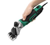 Tosatrice Elettrica per Pecore, Tosatrici Professionali per Animali Pesanti, Cesoie Elettriche Regolabili a 850 W e 6 velocità, per Animali con Pelo Grosso e Razze a Pelo Lungo, con Valigia