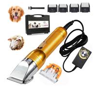 Tosatrice elettrica professionale per la toelettatura dei cani, potente, 350 W, per peli pesanti, per cavalli, gatti, fattoria, bestiame, pellicce, tappeti, rasoi per cappotti spessi