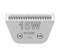 Tosatrice for animali con lama larga staccabile, compatibile con Andis, AG, AGC, AGP, compatibile con Wahl, KM2, KM5, KM10, pezzi di ricambio for tagliacapelli(1.2mm wide blade)