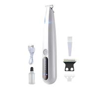 Tosatrice per animali | Rasoio per toelettatura preciso e silenzioso - per zampe di gatto, per cuccioli, piccoli, e grandi e gattini, orecchie, viso, backtreno,