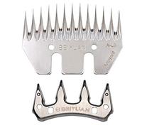 Tosatrice per Pecore, Cesoie per Pecore 13 Denti, Cesoie per Pecore da Allevamento in Acciaio Inossidabile Lama Dritta, Utilizzate per Capre, Alpaca