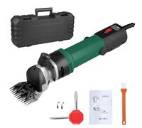 Tosatrice per Pecore Elettrica 690W, Tosapecore Elettrico con Custodia Trasporto,Cesoia elettrica per Pecore Montoni Capre Animali da Fattoria (Verde scuro)