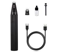 Tosatrice per zampe di cane con LED, ricaricabile tramite USB, kit professionale di toelettatura per cani a basso rumore per cani di piccola taglia e gatti intorno al viso, zampe, occhi, orecchie,