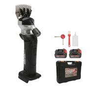 Tosatrici Elettriche Pecore Forbici Elettriche For Pecore Nere Motore Da 200 W 6 Velocità Massimo 2600 Giri/min Lama In Lega 4000 MAh Taglia Tappeti For Fattoria Domestica 100-240 V