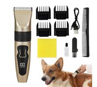 Tosatrici per cani da toelettatura, Taglio Artigli Cane, Kit Elettrico Ricaricabile Senza Fili Silenzioso Per La Cura Delle Zampe Orecchie Viso A Casa Viaggio