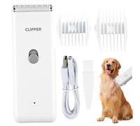Tosatrici per cani e gatti Tosatrici elettriche ricaricabili per animali domestici Impermeabili a basso rumore Delicate sulla pelle per animali di tutte le razze, Gatto bianco