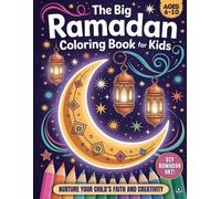 Tosbiko Books The Big Ramadan Coloring Book For Kids (Tascabile)