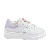 Tosca Blu Sneaker Aloe in Pelle con Pietre Lilla (Numeric_35)