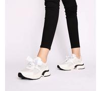 ToscaBlu Donna Sneakers Mirabel in rete con maxi fiocco colore bianco