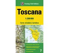 Toscana 1:200.000. Carta stradale e turistica: 7
