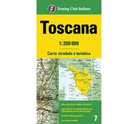 Toscana 1:200.000. Carta stradale e turistica